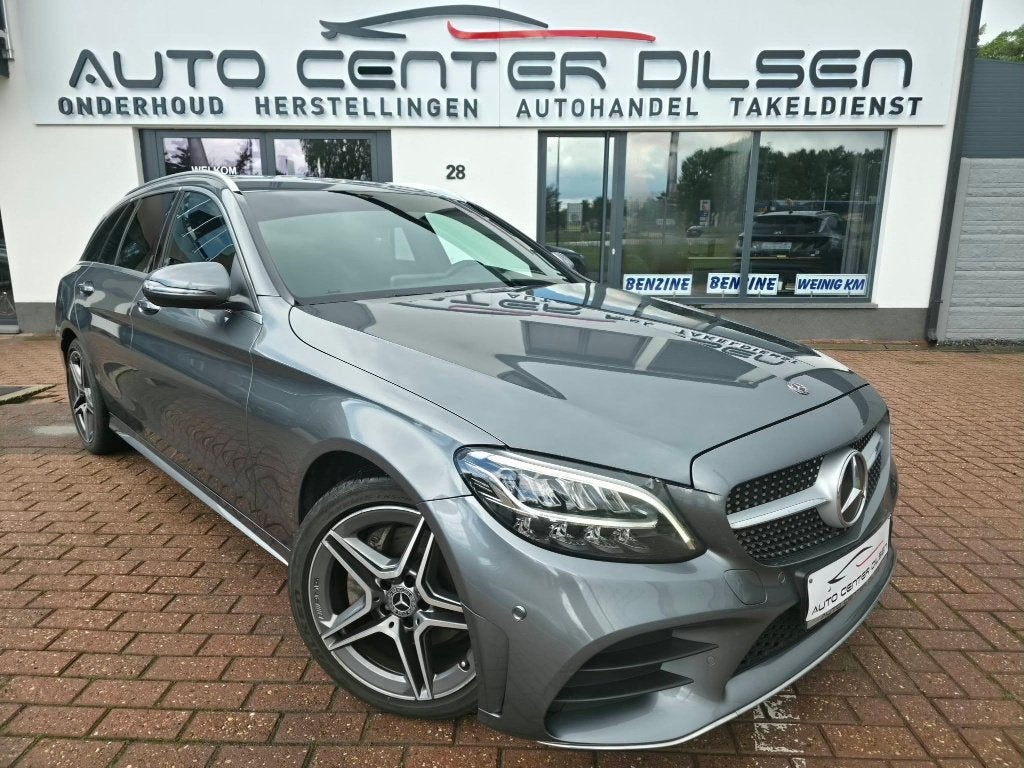 Mercedes-Benz C 160 i 9-G Tronic AMG Line, Auto's, Mercedes-Benz, Automaat, Achterwielaandrijving, Euro 6, 4 cilinders