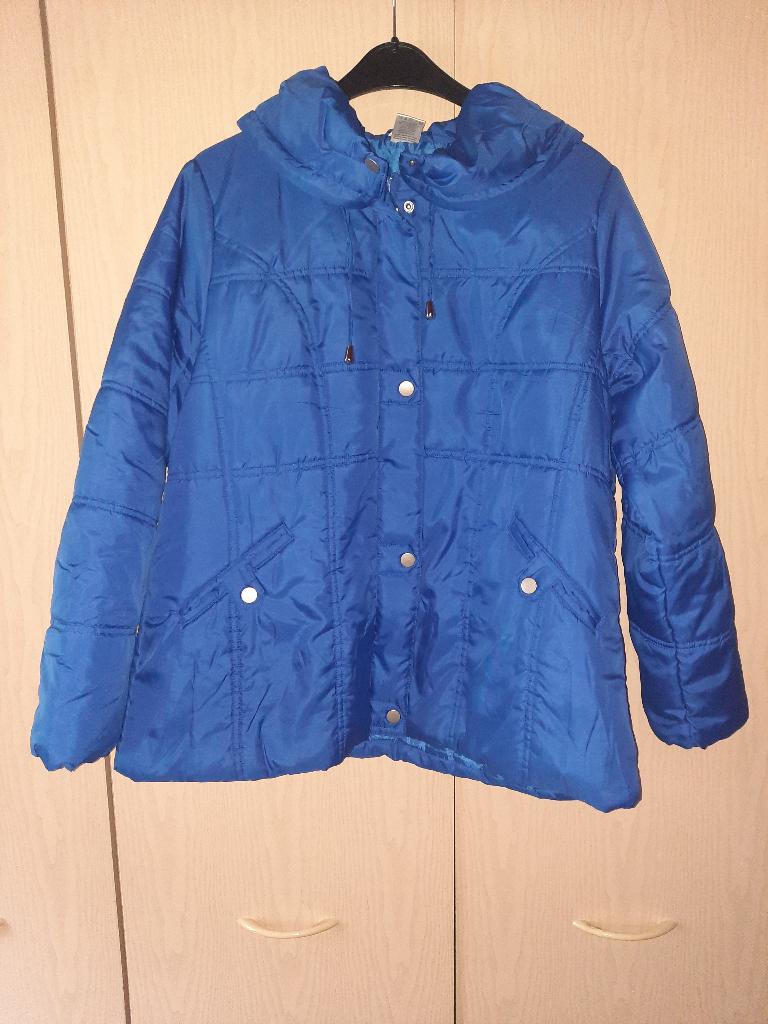Veste doudoune bleue taille 46-48, Kleding | Dames, Jassen | Winter, Ophalen of Verzenden, Zo goed als nieuw, Maat 46/48 (XL) of groter