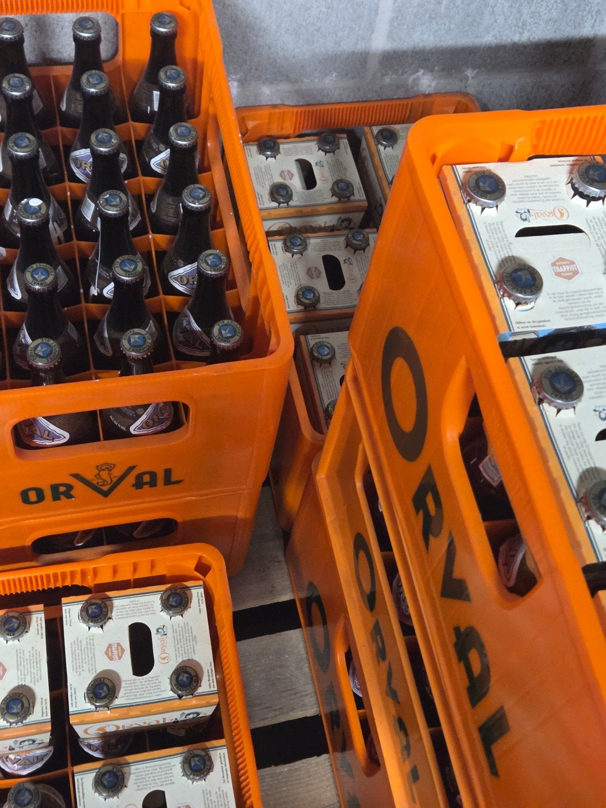 Bakken Orval gerijpt (2013 -> 2022), Enlèvement
