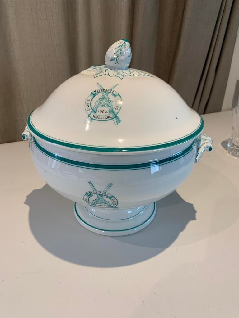 Oude soepterrine, Antiek en Kunst, Antiek | Porselein, Ophalen of Verzenden