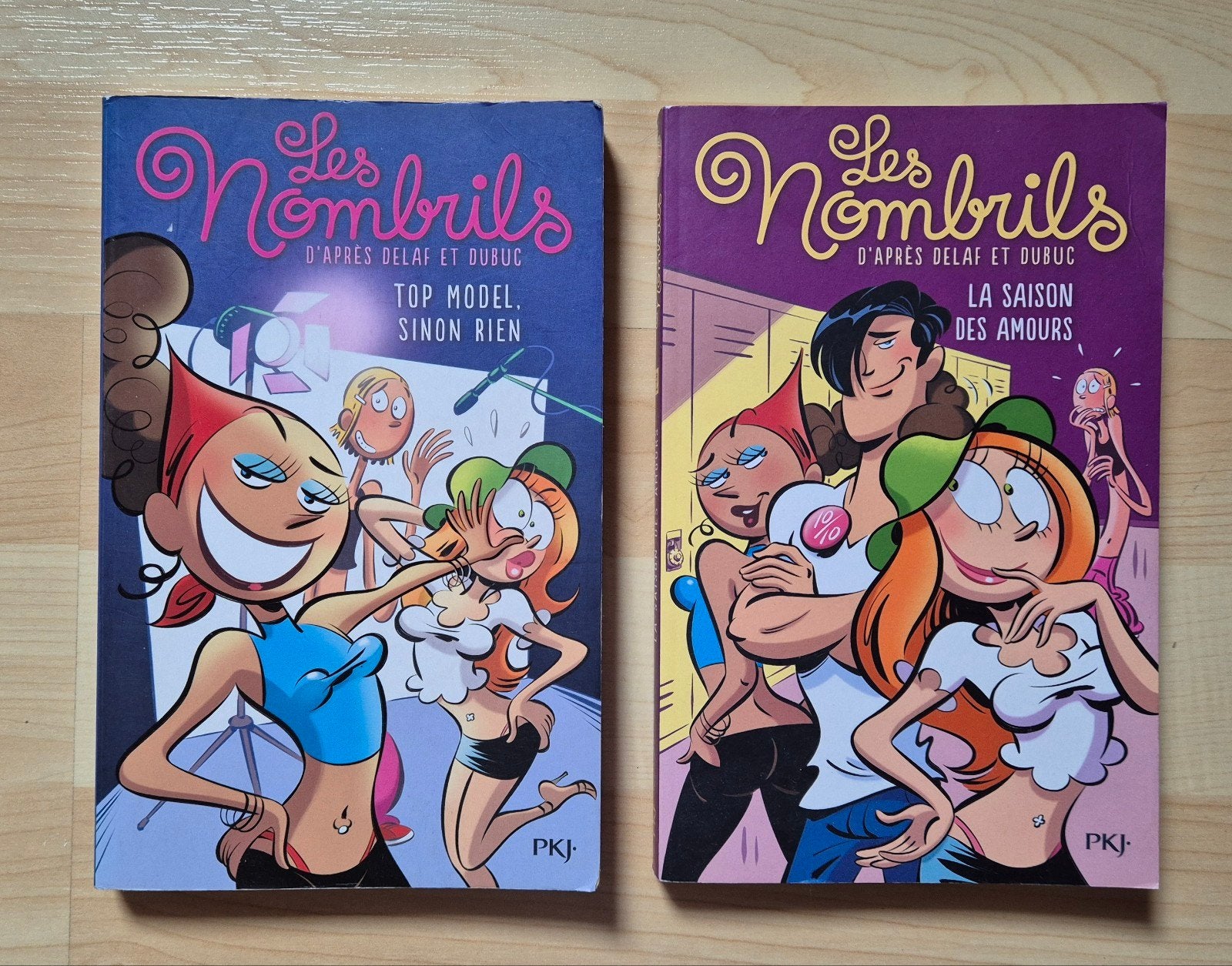 Les Nombrils  - livres ( lot de 2)