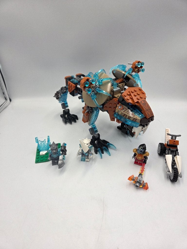 Lego Chima 70143 Le marcheur à dents de sabre de Sir Fangar, Enlèvement ou Envoi, Lego, Ensemble complet, Comme neuf