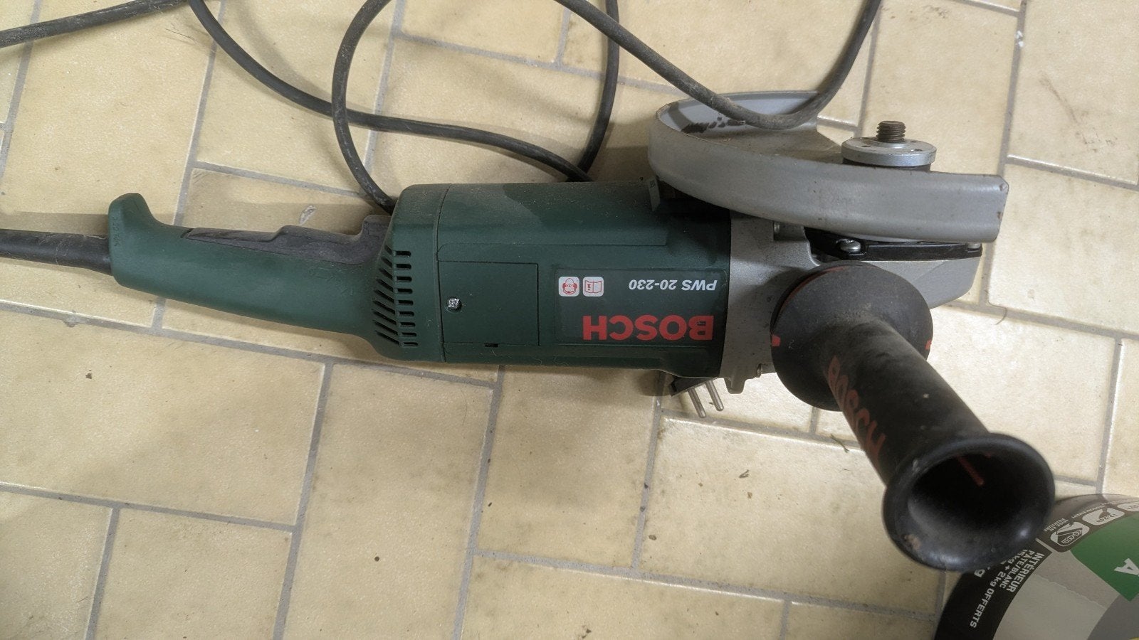 disqueuse Bosch 230mm, Bricolage & Construction, Outillage | Meuleuses, Enlèvement