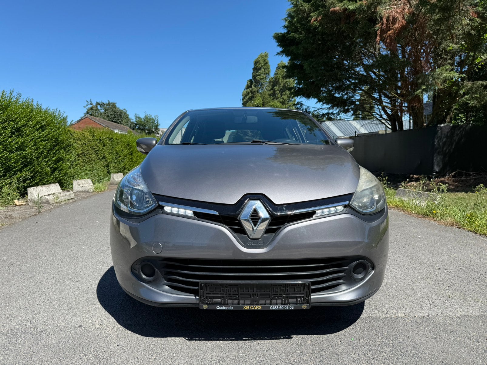 Renault Clio | 1.2 Benzine | Navi | 2015 | 92.000Km| Garanti, Autos, Renault, Entreprise, Entretenue par le concessionnaire, Noir