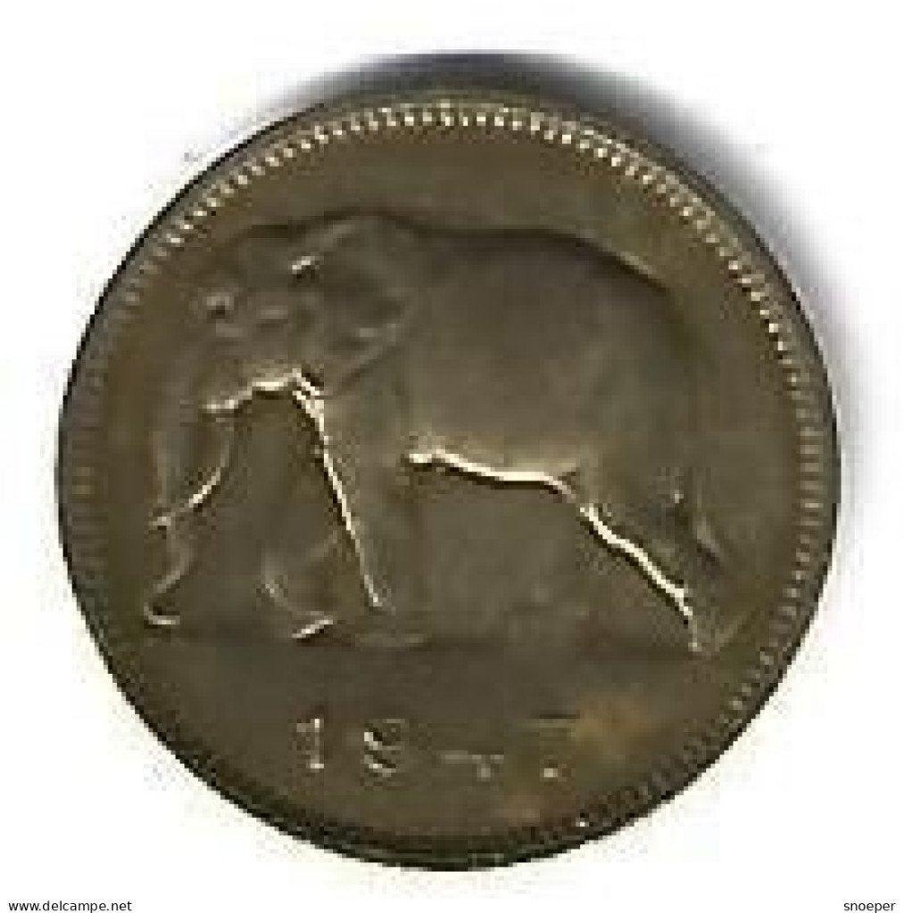 Congo (Belgisch) & Ruanda-Urundi 2 francs 1947 km 28 xf, Verzenden, Overige landen, Losse munt