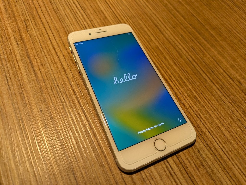 iPhone 8+, Telecommunicatie, Mobiele telefoons | Apple iPhone, Ophalen, Wit, Zo goed als nieuw, 84 %