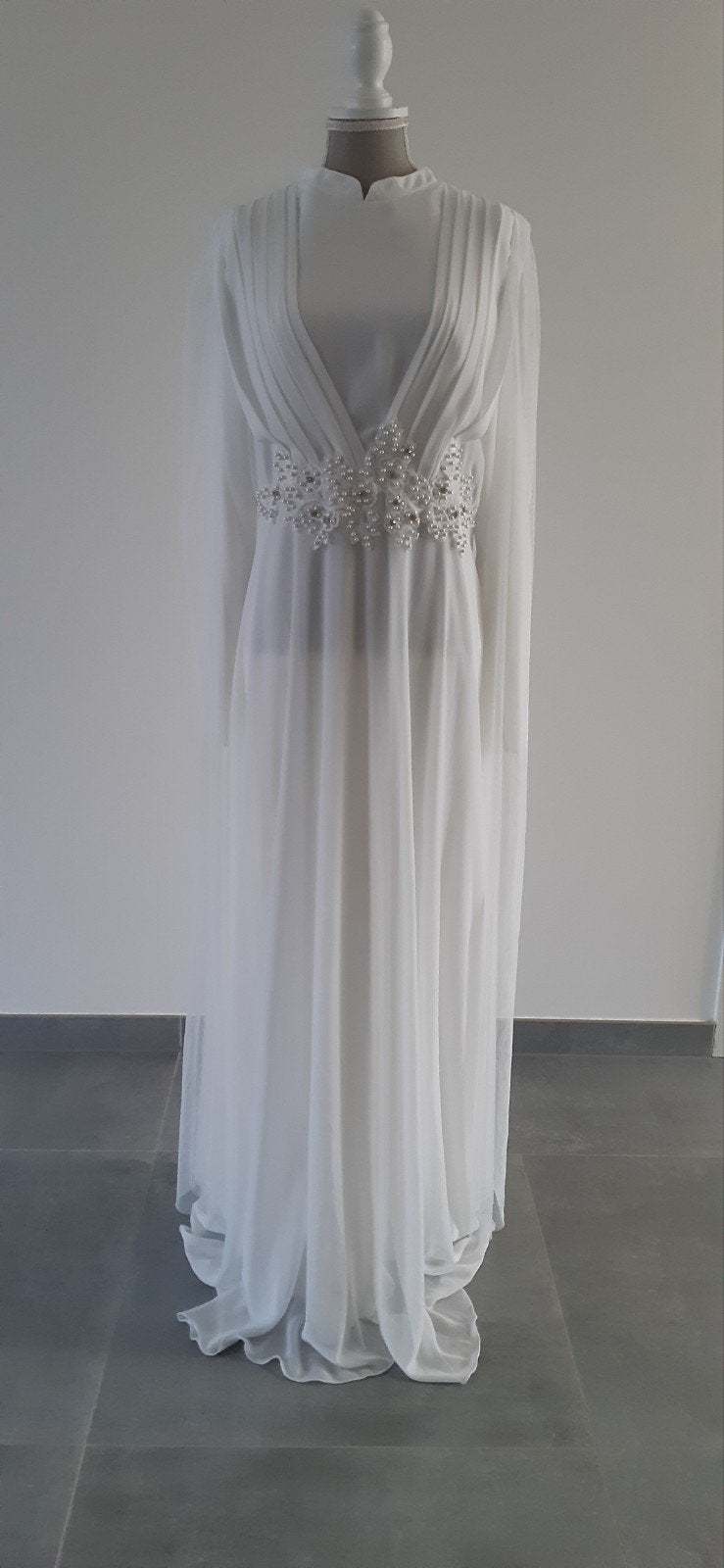 Zeer elegante trouwkleed met accessoires, Ophalen, Accessoires