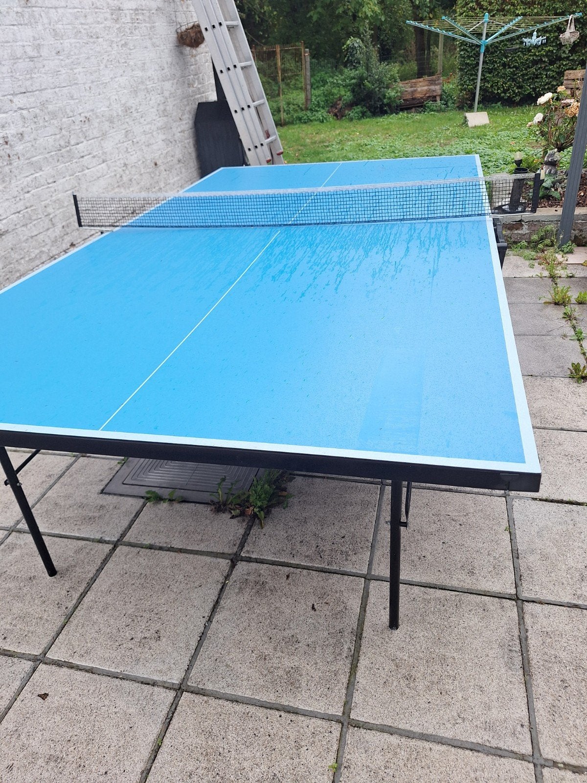 Ping pong tafel, Ophalen