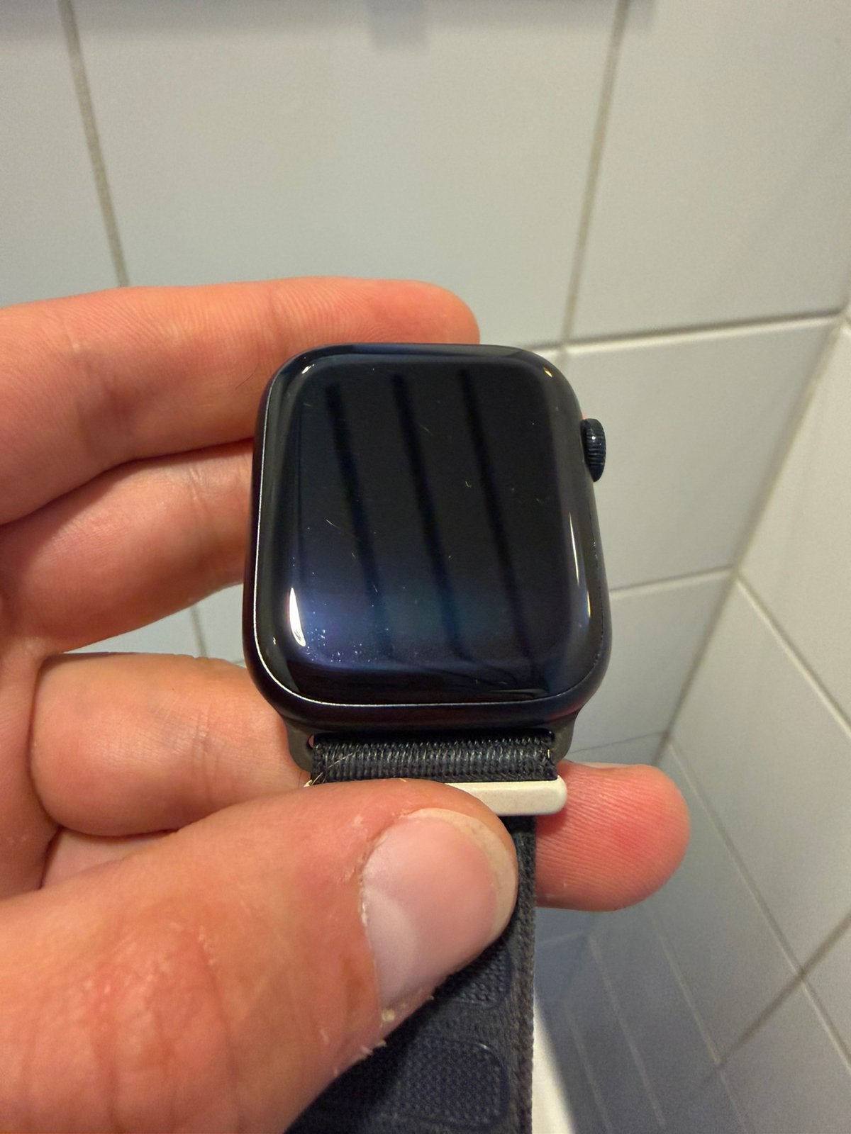 Apple watch series 9 45mm, Ophalen, Gebruikt, Blauw, IOS