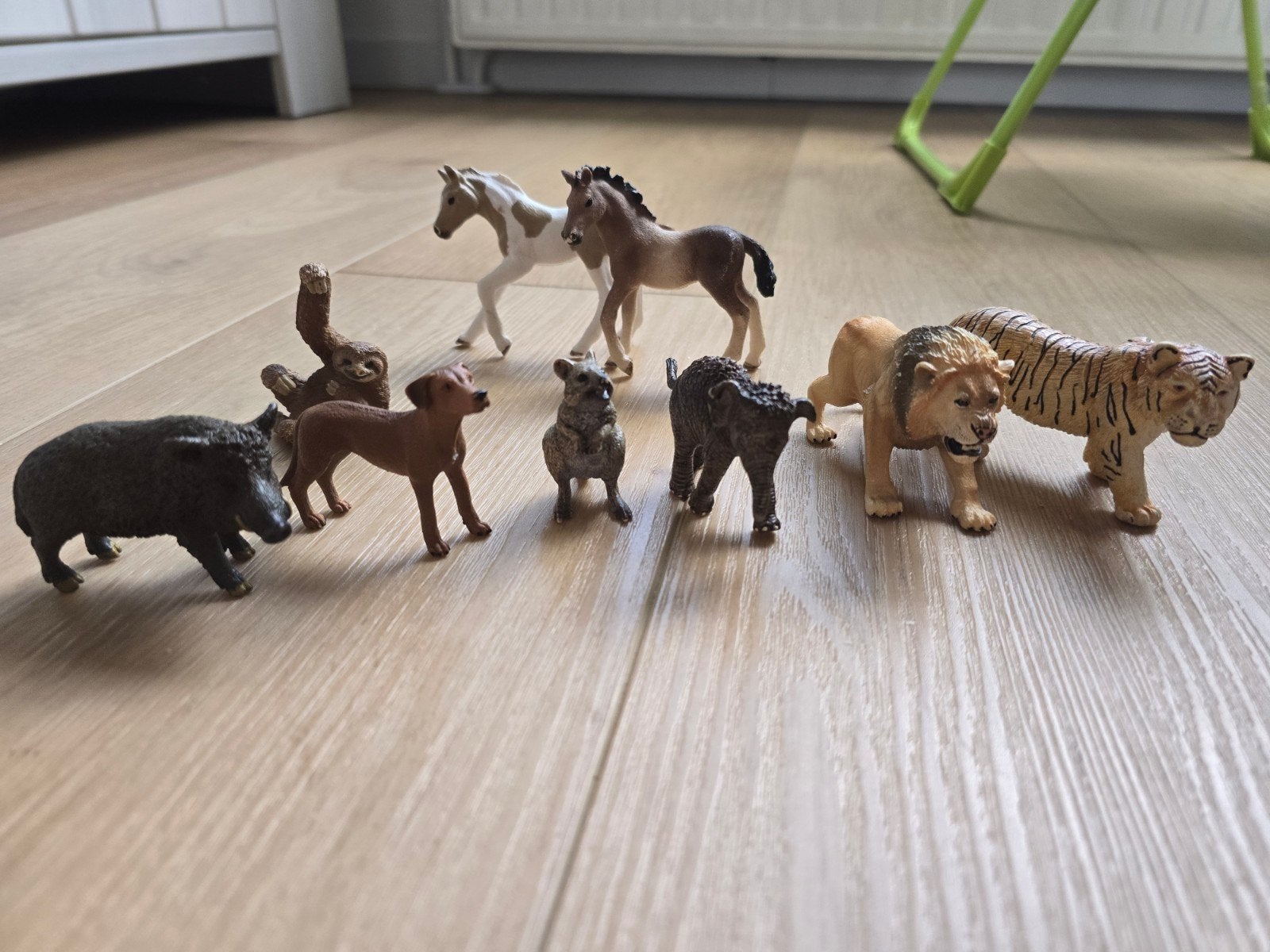 Schleich 8 verschillende dieren, Ophalen of Verzenden