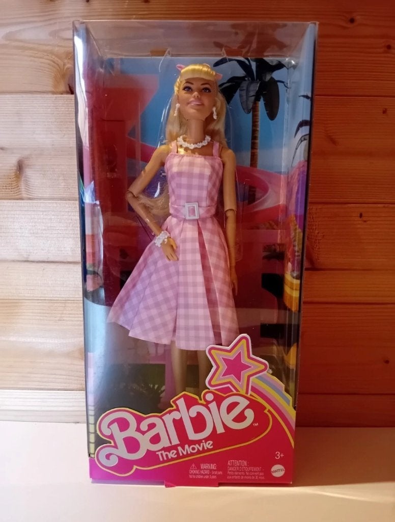 Barbie de film Roze jurk, Ophalen of Verzenden, Barbie