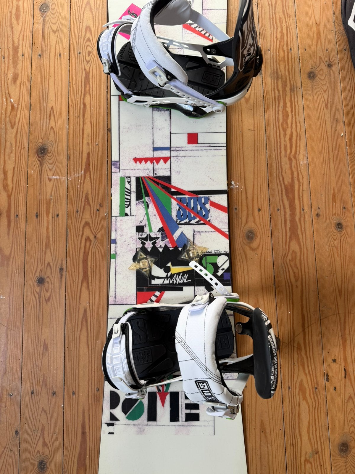 Rome snowboard met Rome bindingen, Ophalen, Gebruikt, Board