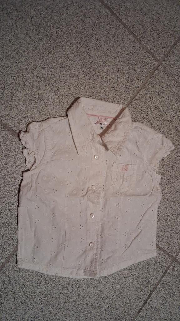 Hemdje Tommy Hilfiger maat 74/80, Meisje, Zo goed als nieuw, Shirtje of Longsleeve, TOMMY  HILFIGER.