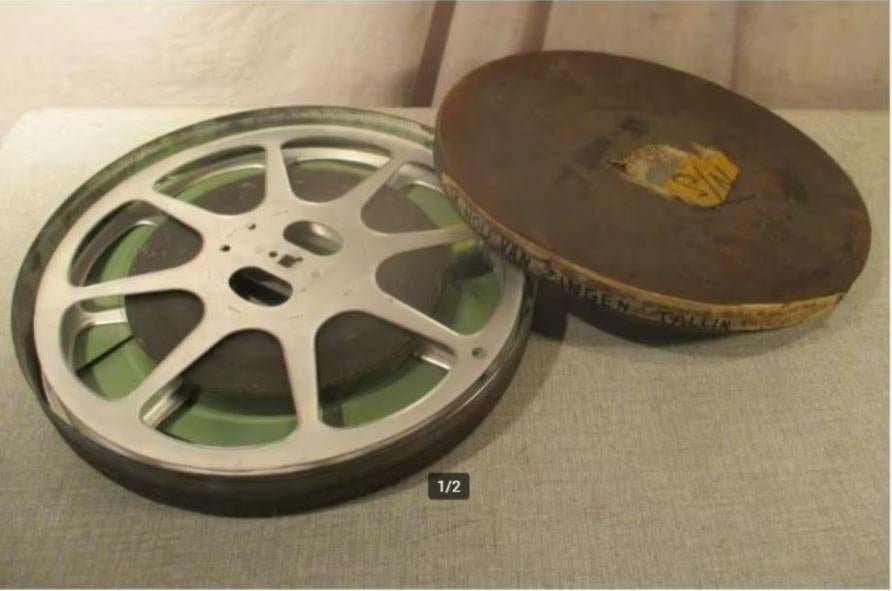Prima oude 16mm Filmrol - Tallin - 27cm, Audio, Tv en Foto, Ophalen of Verzenden, 16mm film