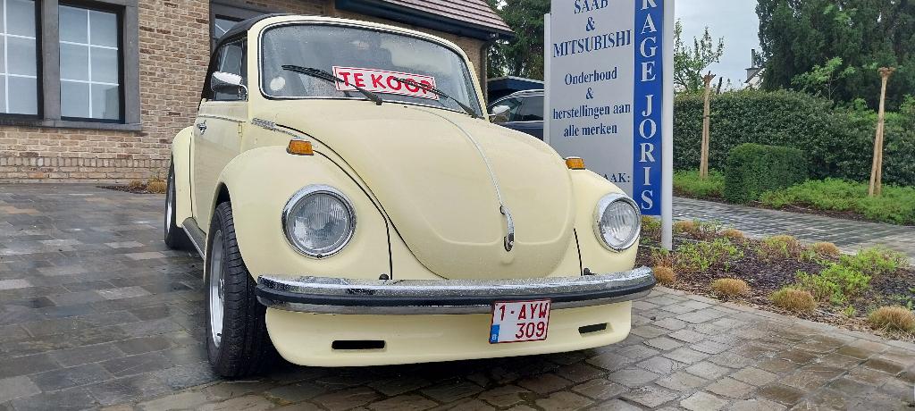 Vw kever  1303S, Auto's, Achterwielaandrijving, 4 cilinders, Cabriolet, 1600 cc
