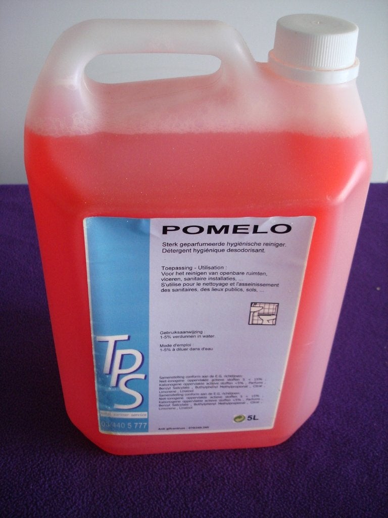 Pomelo industriële geparfumeerde hygiënische reiniger 5 L., Maison & Meubles, Produits de nettoyage, Produit de nettoyage, Enlèvement