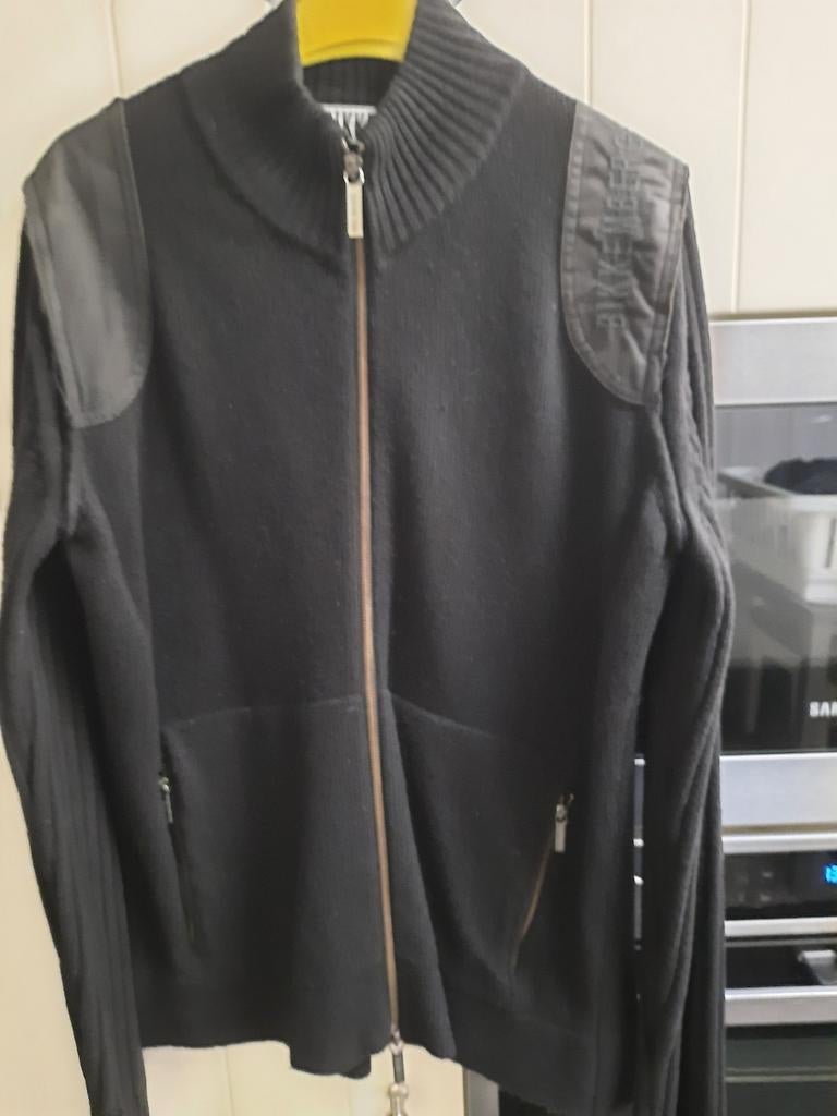 Zwarte herengilet Bikkembergs, Ophalen, Maat 48/50 (M)