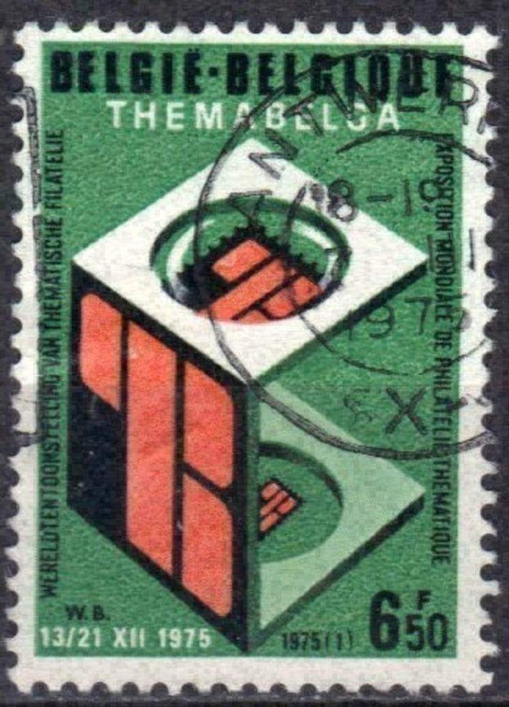 Belgique 1975 - Yvert 1740/OBP 1746 - Bureau de oste t (ST), Timbres & Monnaies, Envoi, Affranchi, Oblitéré