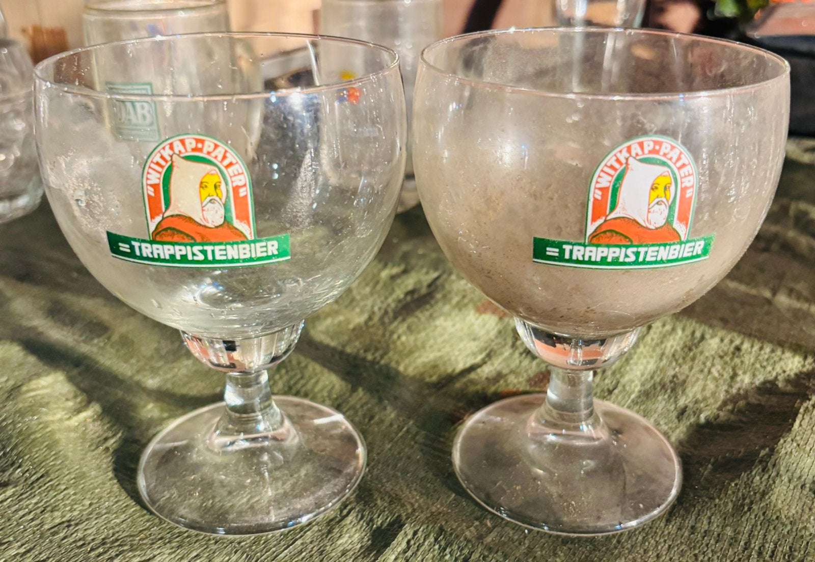 Verres à bière Witkap Pater Trappist, Enlèvement ou Envoi, Utilisé, Verre ou Verres, Autres marques