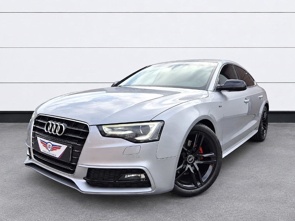 AUDI A5 2.0 TDI*S-LINE SPORTBACK*LED*BI XENON*PDC*REG-VTS*JA, Autos, Argent ou Gris, Achat, Entreprise, Noir