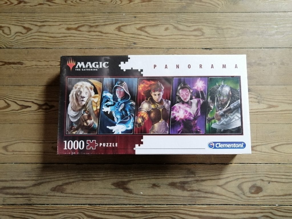 Magic The Gathering - Panorama Puzzel - 1000 st, Ophalen, 500 t/m 1500 stukjes, Nieuw, Legpuzzel
