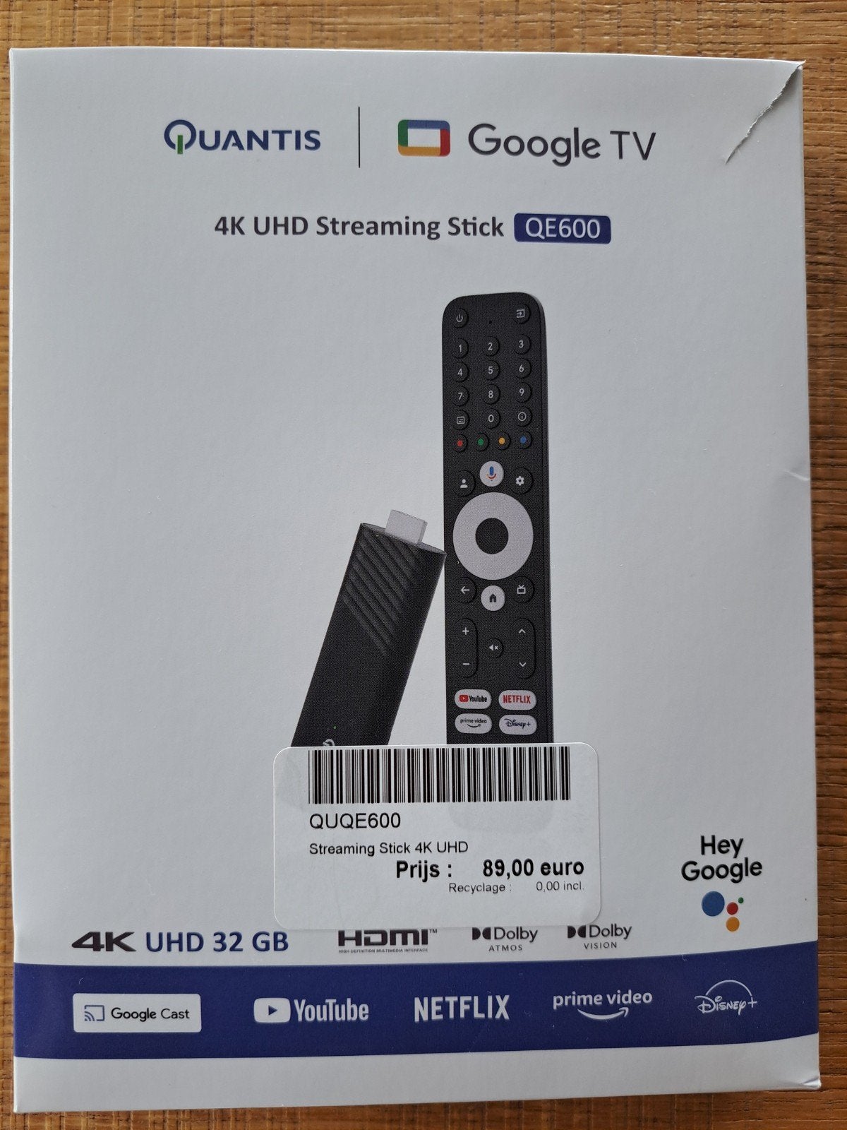 Chromecast Quantis, Enlèvement ou Envoi