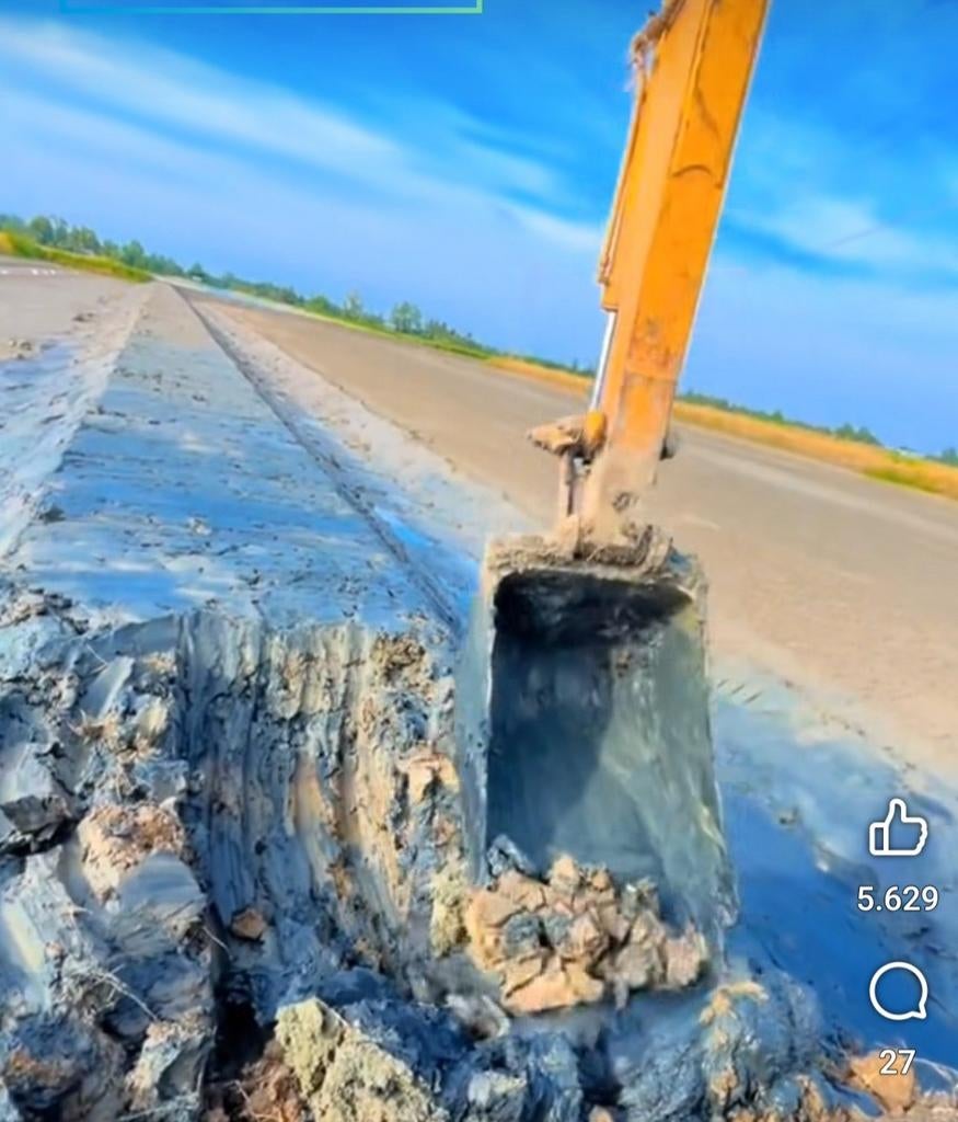 Travaux de excavaciones en général