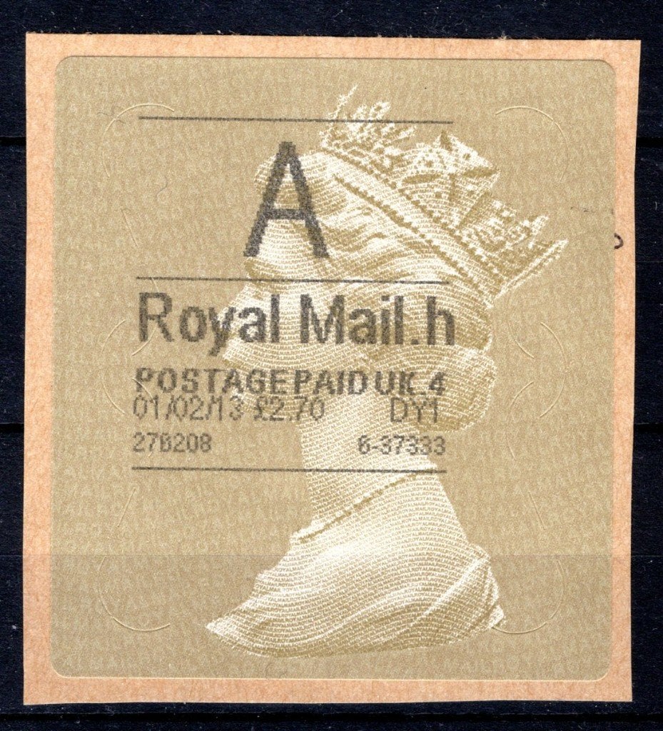 GROOT BRITTANIE Postage Paid UK4 01-02-2013, Postzegels en Munten, Postzegels | Europa | UK, Verzenden