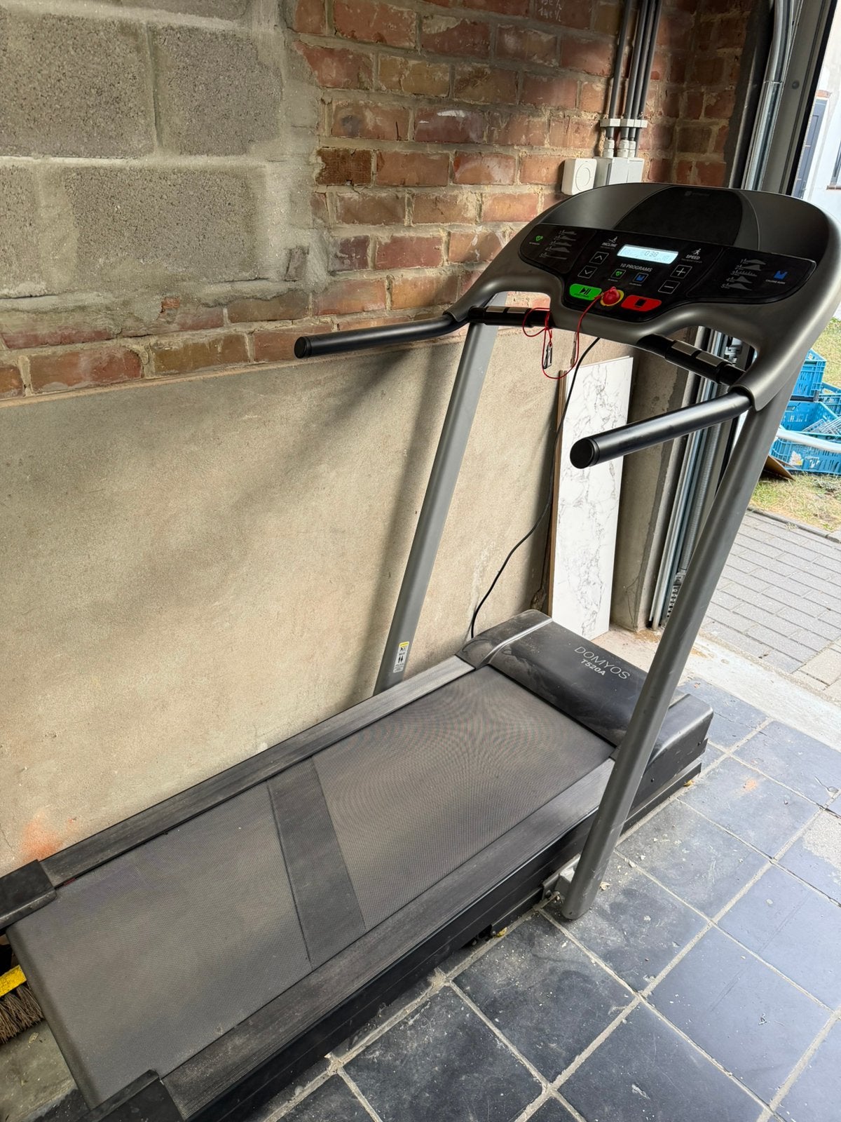 Loopband Domyos T520A, Sport en Fitness, Fitnessapparatuur, Ophalen, Zo goed als nieuw, Loopband