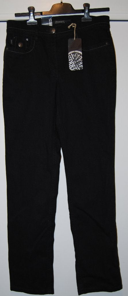 Broek Zerres (model Tina) maat 36-38, Zwart, Nieuw, Ophalen of Verzenden, W30 - W32 (confectie 38/40)
