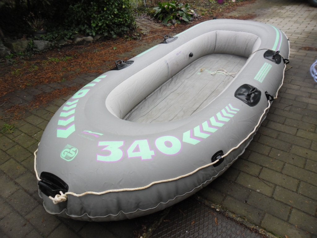 rubber opblaasboot, Sports nautiques & Bateaux, Canots pneumatiques, Autres marques, PVC, Autres carburants, Enlèvement