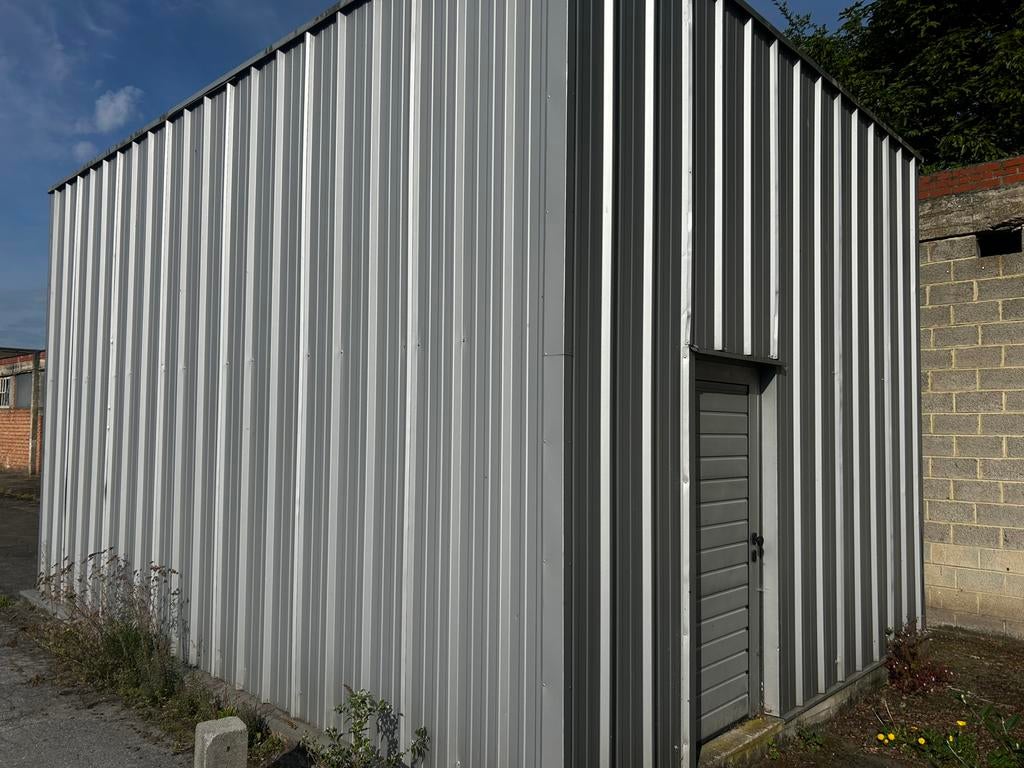 structure galvanisé + porte section + port arr l 7m h 3.80, Enlèvement ou Envoi, Comme neuf