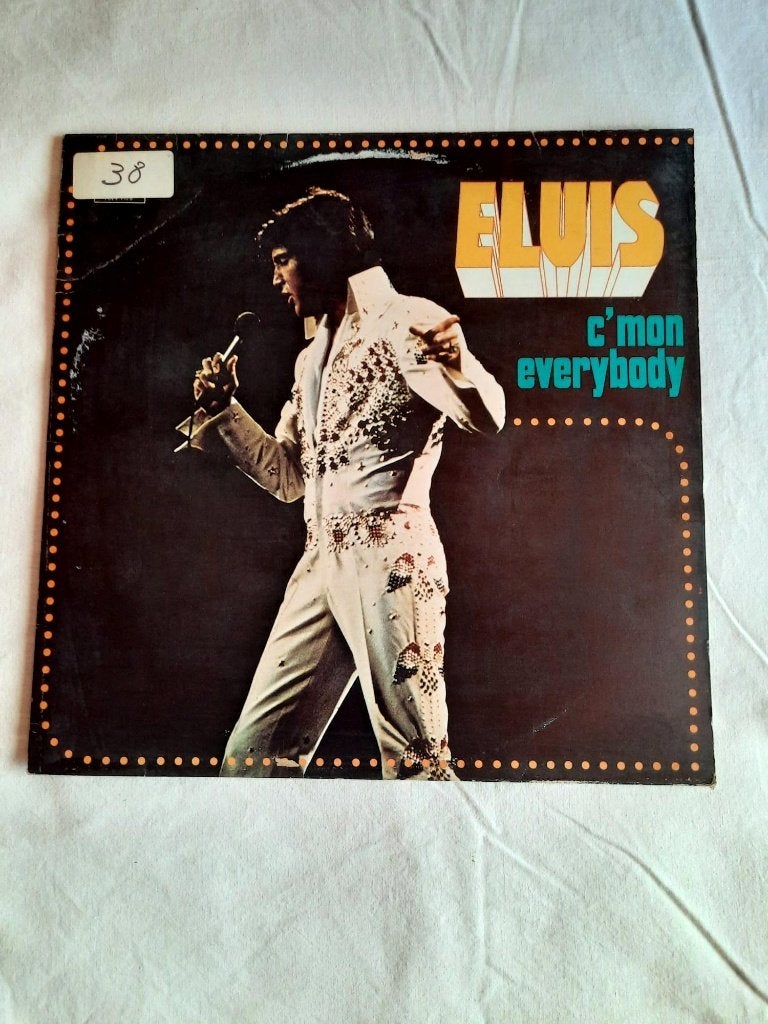Elvis Presley - C'mon everybody, Ophalen, LP, Gebruikt, 12 inch