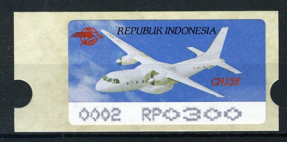INDONESIE : Timbre automat L4 MNH 1996 300 RP, Envoi, Non oblitéré, Asie du Sud