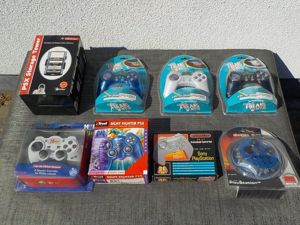 PS1 PlayStation 1 controller memory card accessoires - nieuw, Ophalen of Verzenden, Nieuw, Controller, PlayStation 1