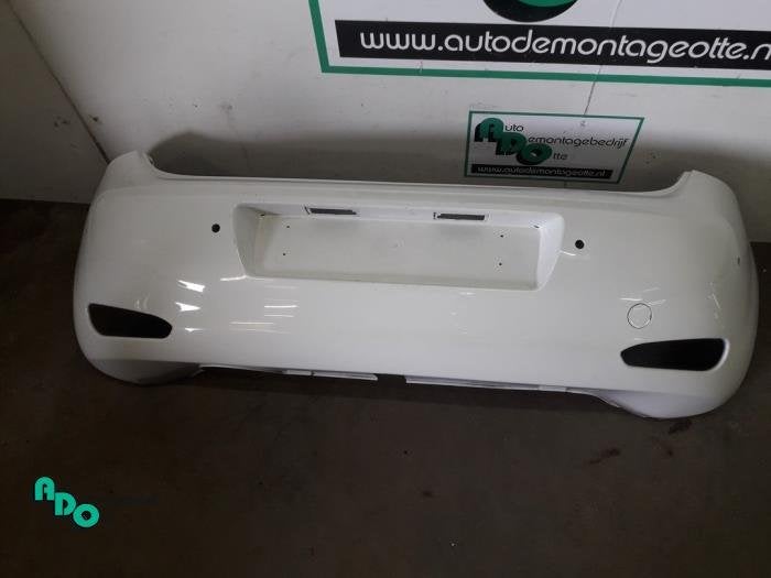 Pare-chocs arrière d'un Fiat Punto Evo (Punto Evo 08-), -, 3 mois de garantie, Utilisé, Fiat