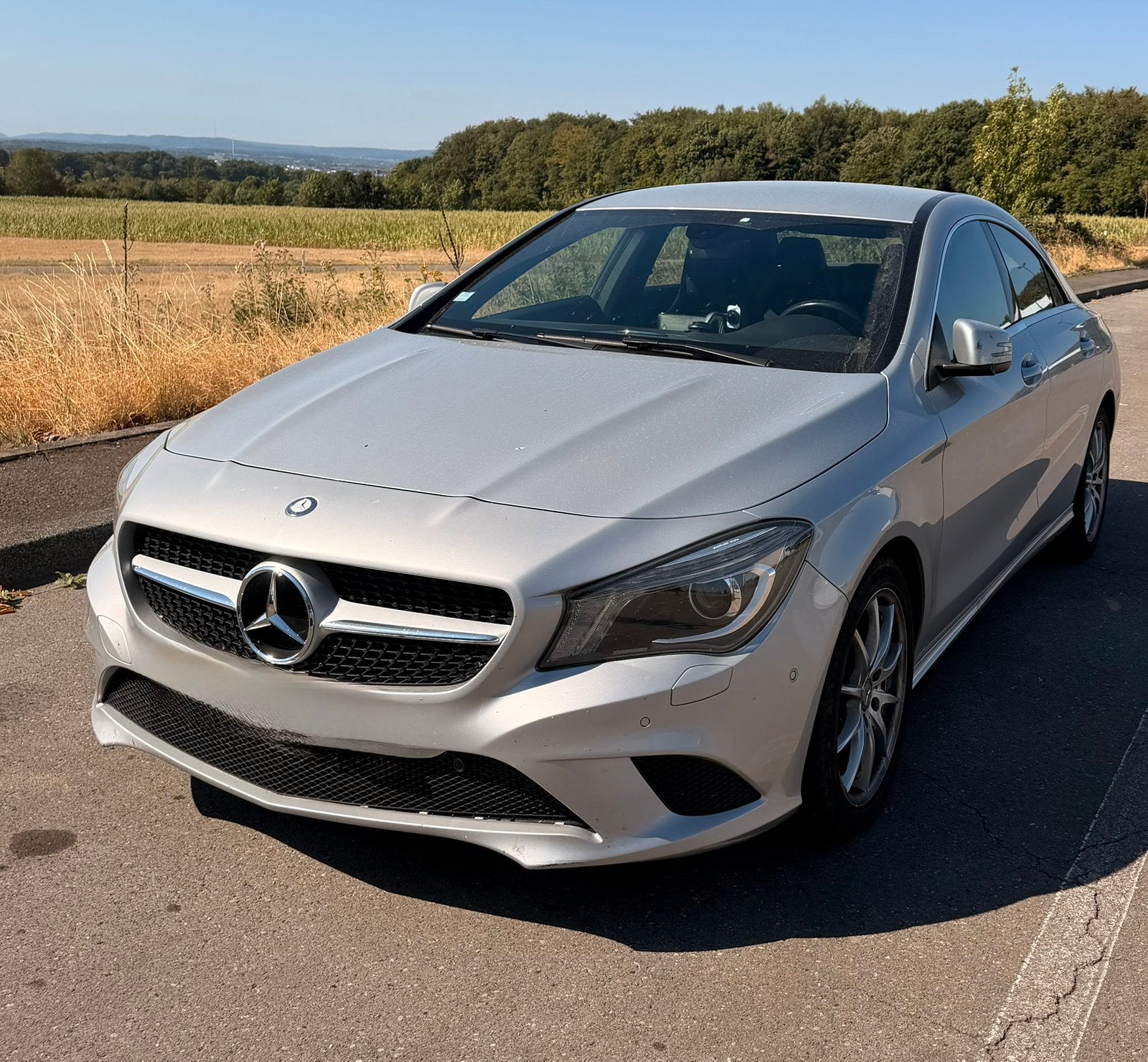Mercedes-Benz CLA 220d Automaat, Zwart, Leder en Stof, Sound system, Diesel