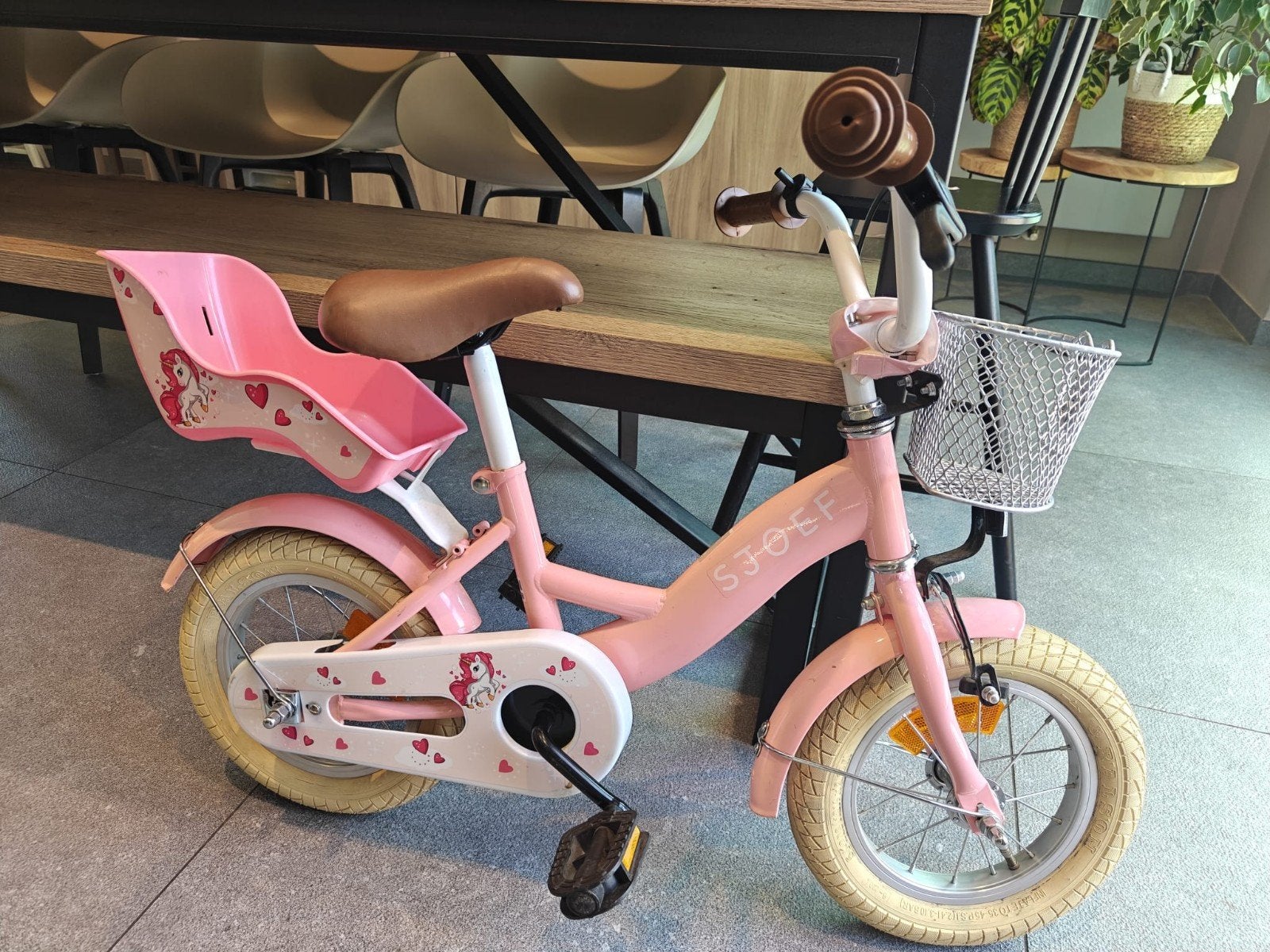 Sjoef kinderfiets 2-4 jaar, Ophalen