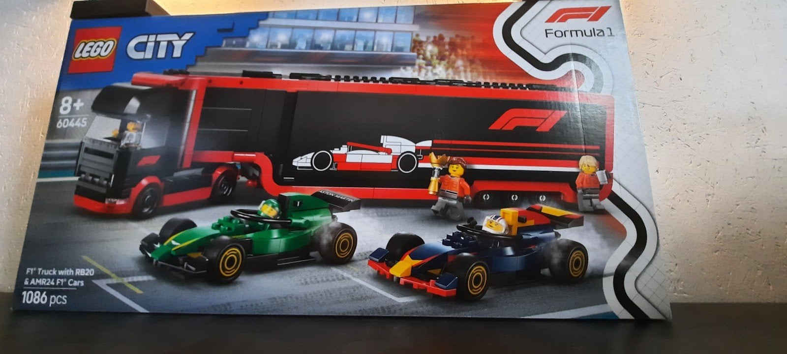Lego f1, Ophalen, Lego