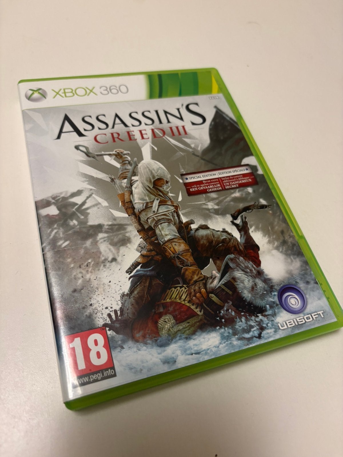 Assassin’s creed 3 Xbox 360, Games en Spelcomputers, Games | Xbox 360, Avontuur en Actie, Gebruikt, Vanaf 18 jaar, 1 speler