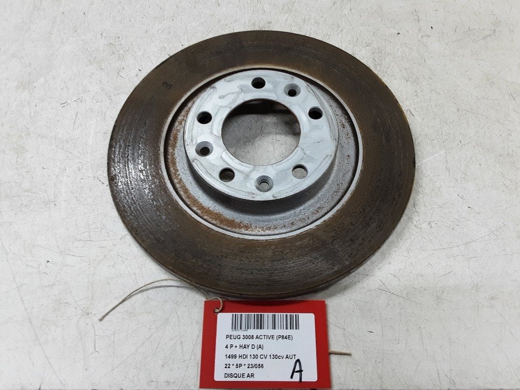 FREIN DISQUE ARRIÈRE Peugeot 3008 II (M4 / MC / MJ / MR), Mevr. I. Hauben, Utilisé, Rue de l'Espoir 34 34
4030  GRIVEGNÉE, BE