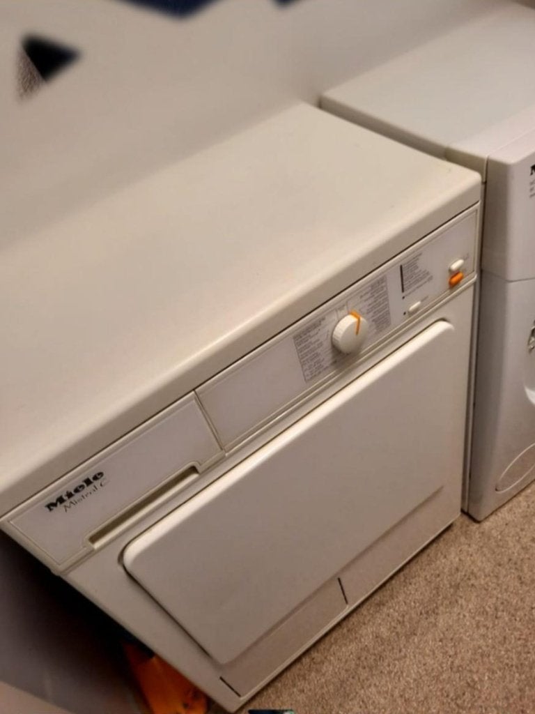Miele droogkast, Elektronische apparatuur, Droogkasten, Ophalen, Gebruikt, 4 tot 6 kg, Voorlader