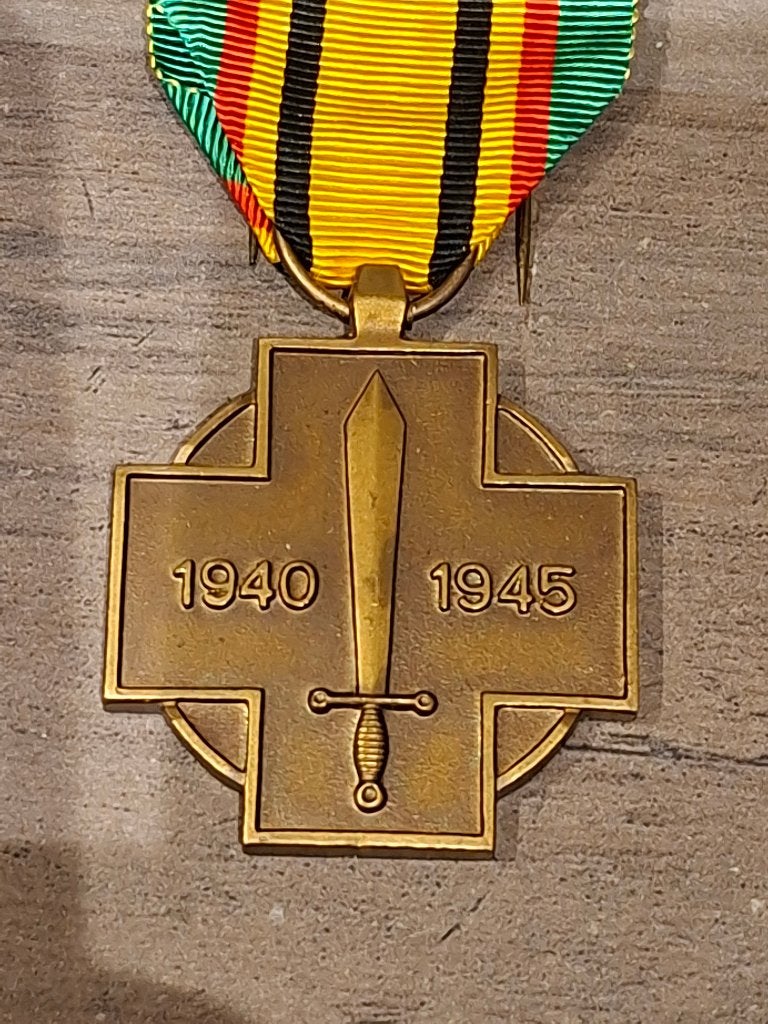 Belgische herdenkings medaille WW2, Ophalen of Verzenden