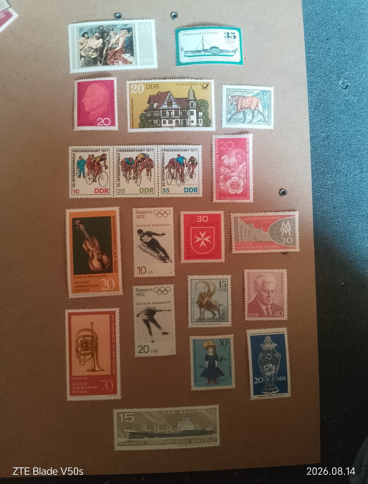 20 timbres historiques, Enlèvement ou Envoi