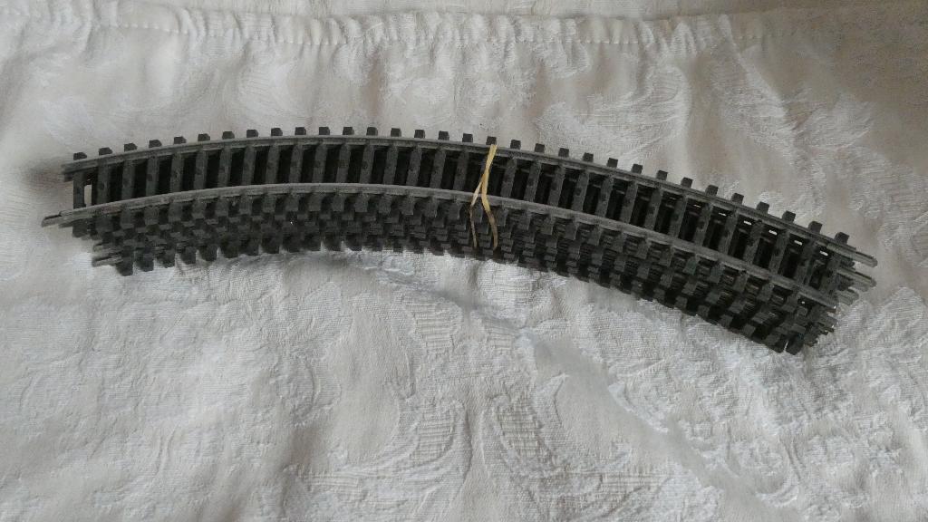 6 rails Märklin 2210., Hobby & Loisirs créatifs, Analogique, Rails, Utilisé, Courant continu ou Courant alternatif
