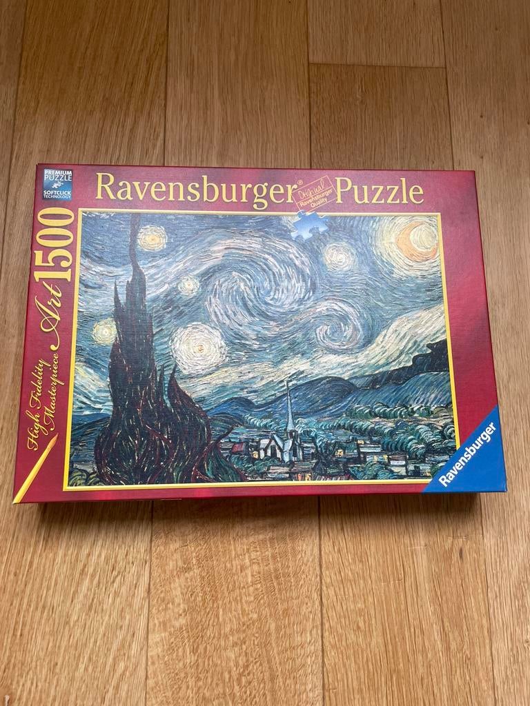 Ravensburger Puzzle NIEUW  Van Gogh 1500, Ophalen, 500 t/m 1500 stukjes, Nieuw