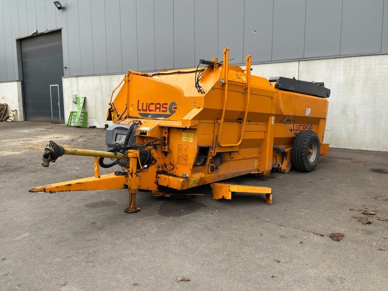 2017 Lucas G Castor+80G Pailleuse-Mélangeuse de fourrage, Élevage, Technique d'alimentation