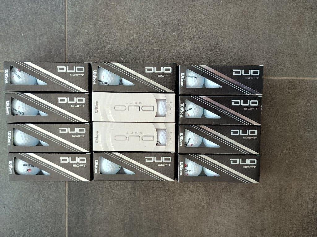 NIEUWE golfballen Wilson Duo Soft, Sport en Fitness, Ophalen, Nieuw, Bal(len)