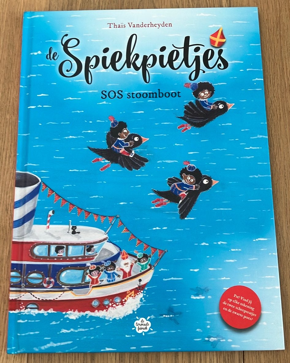 De Spiekpietjes ‘SOS Stoomboot’, Boeken, Ophalen, Zo goed als nieuw, Thaïs Vanderheyden