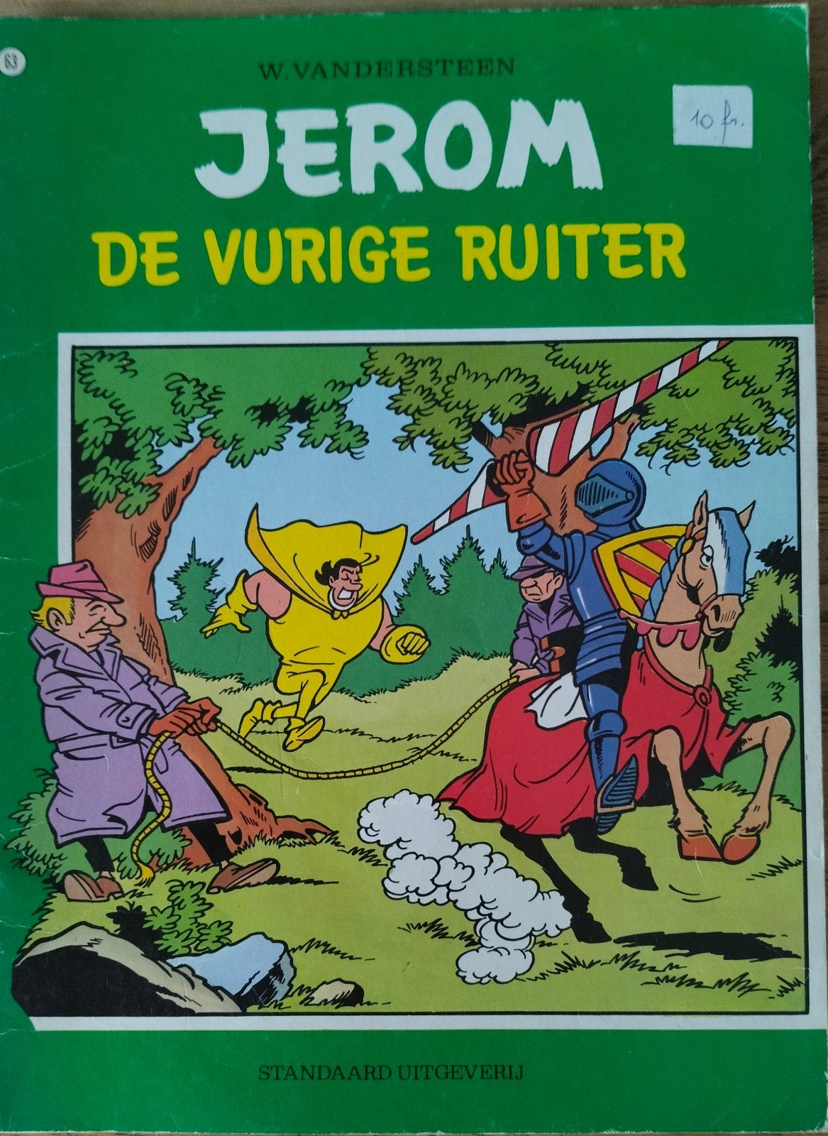 Jerom - 63 - De Vurige Ruiter, Enlèvement